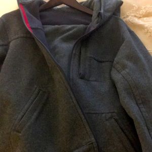 Large heavier weight Lululemon matching track suit